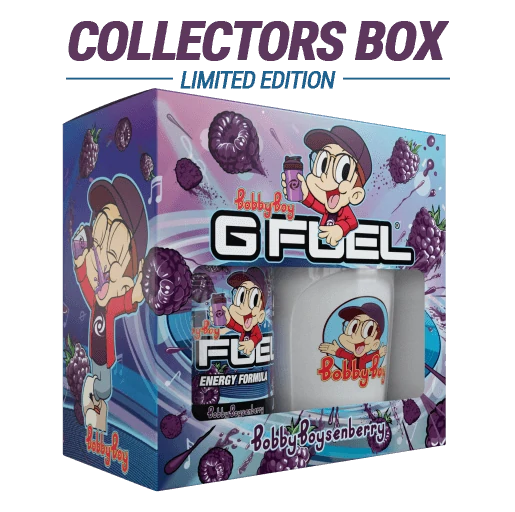 GFuel Bobby Boysenberry Collector’s Box