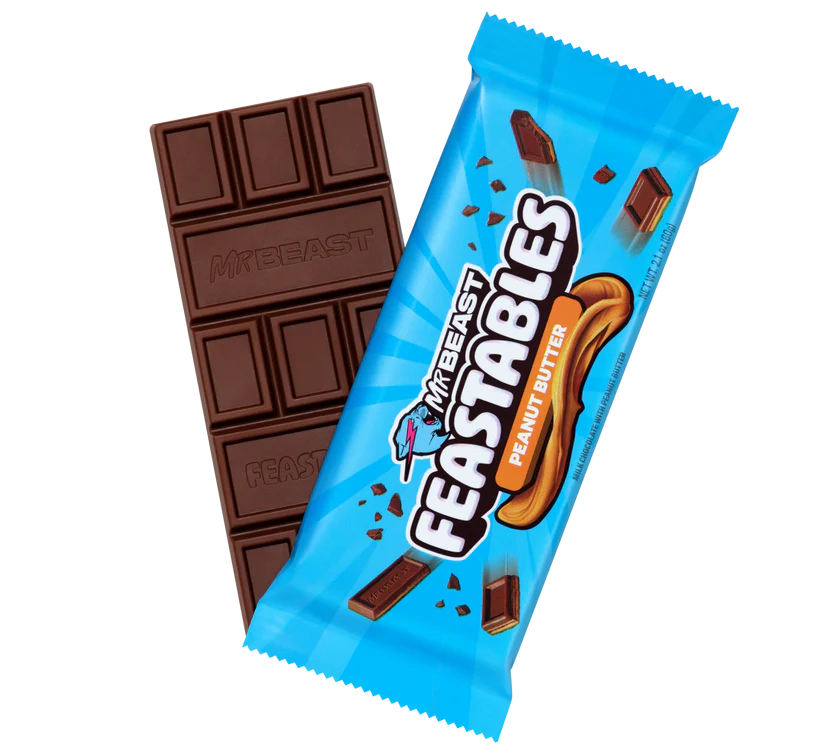 Feastables Peanut Butter Bar